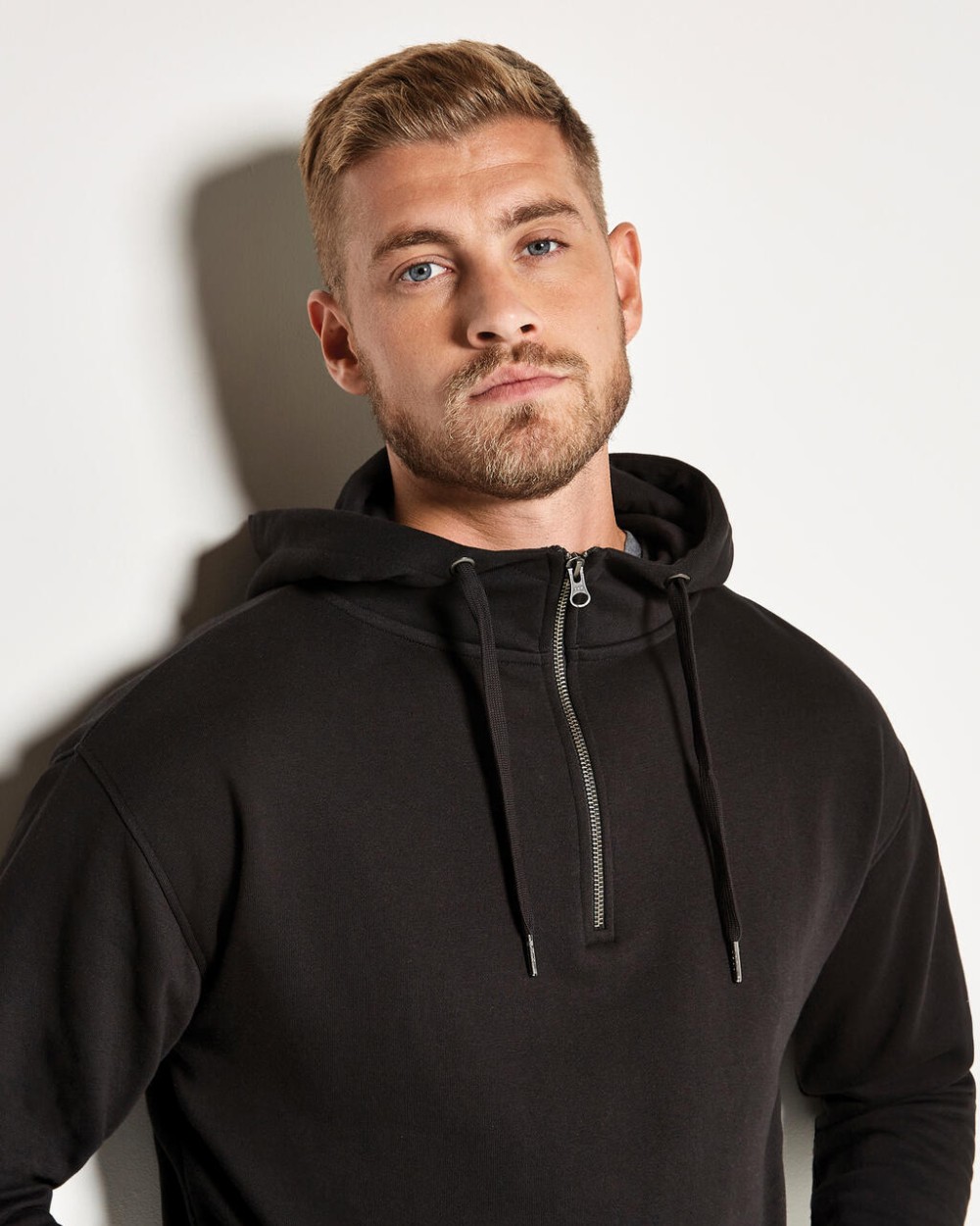 Sweat-shirts personnalisable KUSTOM KIT Regular Fit 1/4 Zip Hoodie