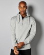 KUSTOM KIT Regular Fit 1/4 Zip Hoodie Sweatshirts personalisierbar