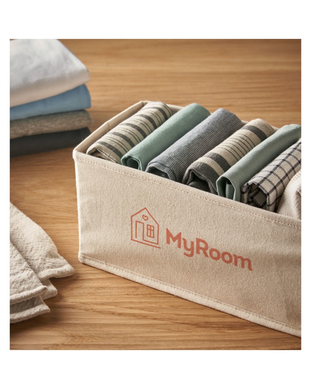 4DO Große Ordnungsbox 220 g/m² Plaids personalisierbar