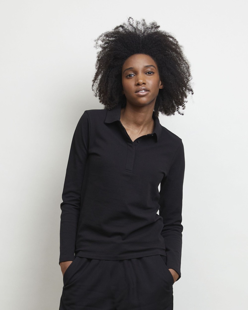 Polo's NEOBLU Women´s Long Sleeve Polo Shirt Owen voor bedrukking &amp; borduring