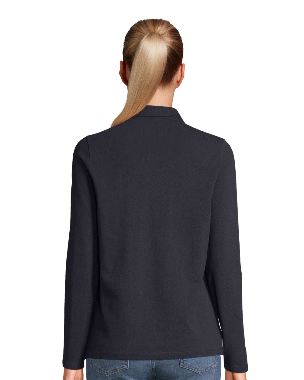 NEOBLU Women´s Long Sleeve Polo Shirt Owen Poloshirts personalisierbar