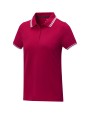 Polos personnalisable ELEVATE Polo Amarago tipping manches courtes femme
