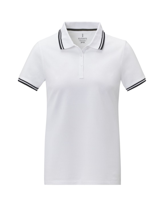 Polo's ELEVATE Amarago tipping damespolo met korte mouwen voor bedrukking &amp; borduring