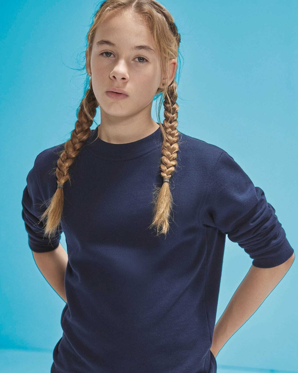 Sweat-shirts personnalisable B&C Sweat-shirt C ID.332 Crew enfants
