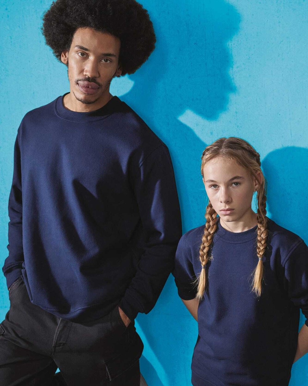 Sweat-shirts personnalisable B&C Sweat-shirt C ID.332 Crew enfants