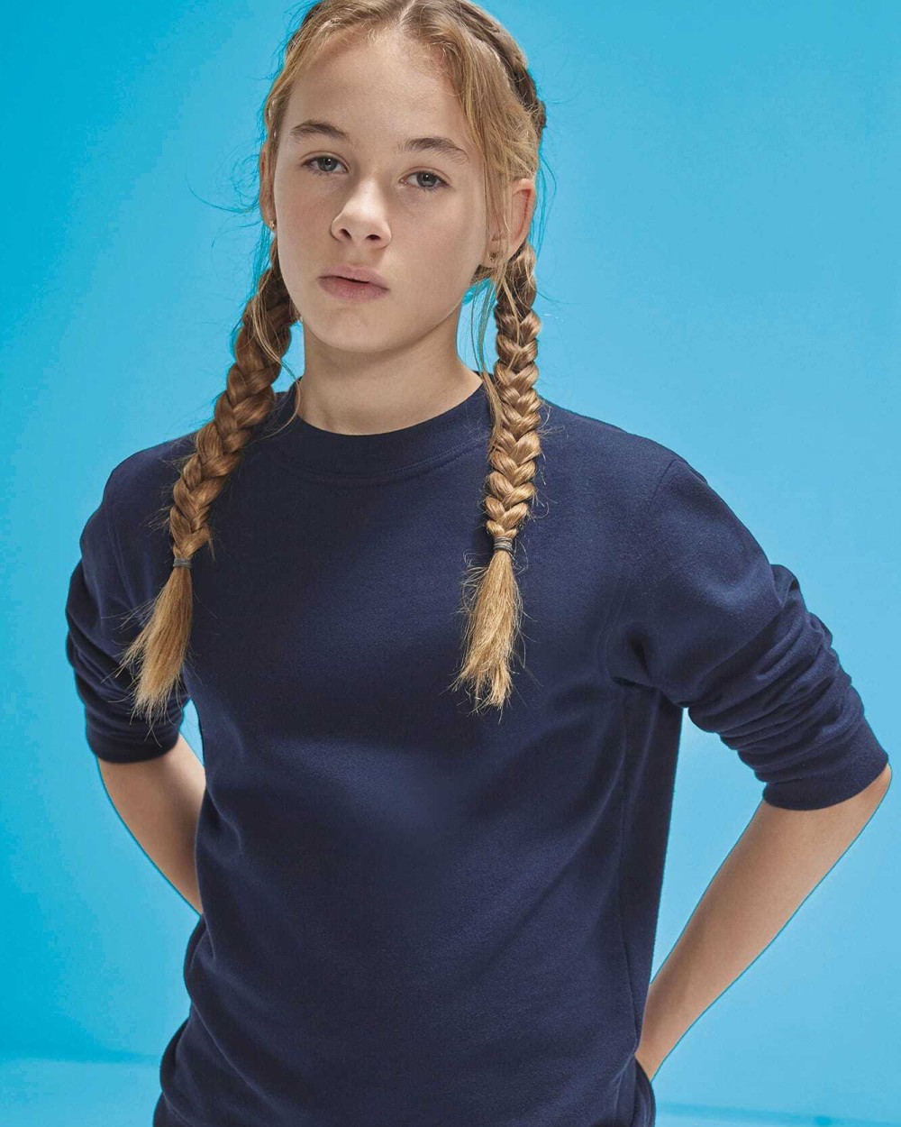 Sweat-shirts personnalisable B&C Sweat-shirt C ID.332 Crew enfants