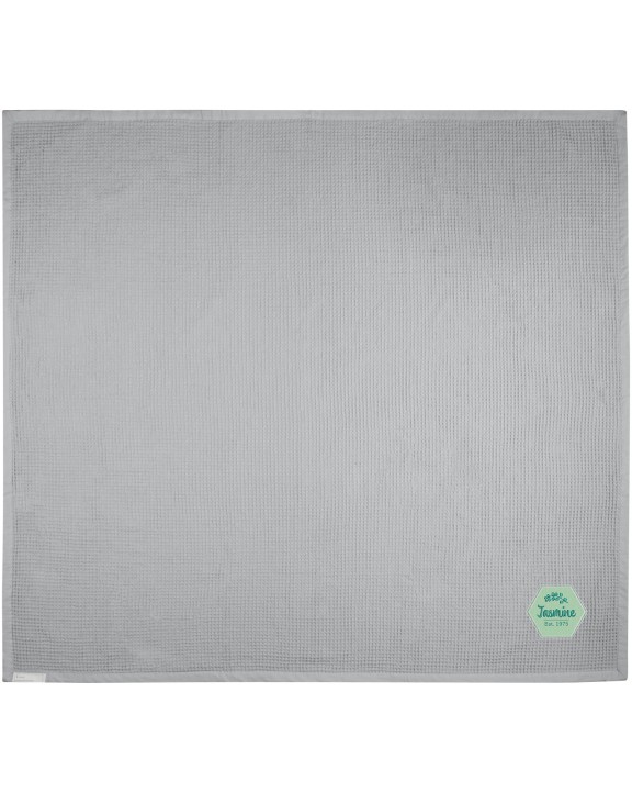 Plaids personnalisable SEASONS Couverture gaufrée Abele en coton de 150 x 140 cm