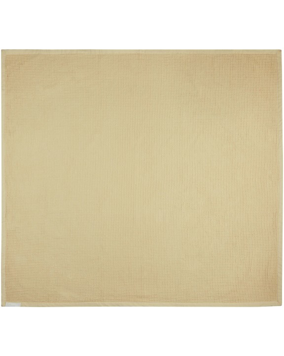 Plaids personnalisable SEASONS Couverture gaufrée Abele en coton de 150 x 140 cm