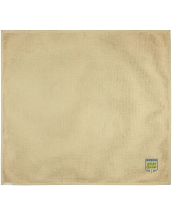 Plaids personnalisable SEASONS Couverture gaufrée Abele en coton de 150 x 140 cm