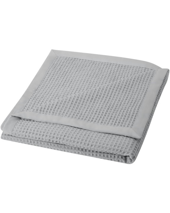 Plaids personnalisable SEASONS Couverture gaufrée Abele en coton de 150 x 140 cm