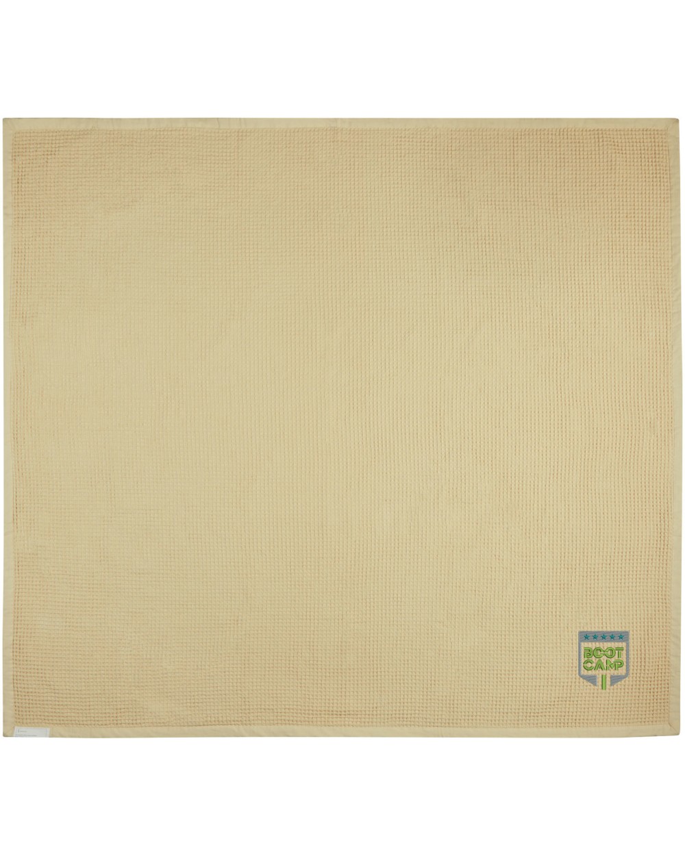 Plaids personnalisable SEASONS Couverture gaufrée Abele en coton de 150 x 140 cm