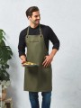 Tabliers à personnaliser PREMIER Tablier contrasté écoresponsable "Barley" 