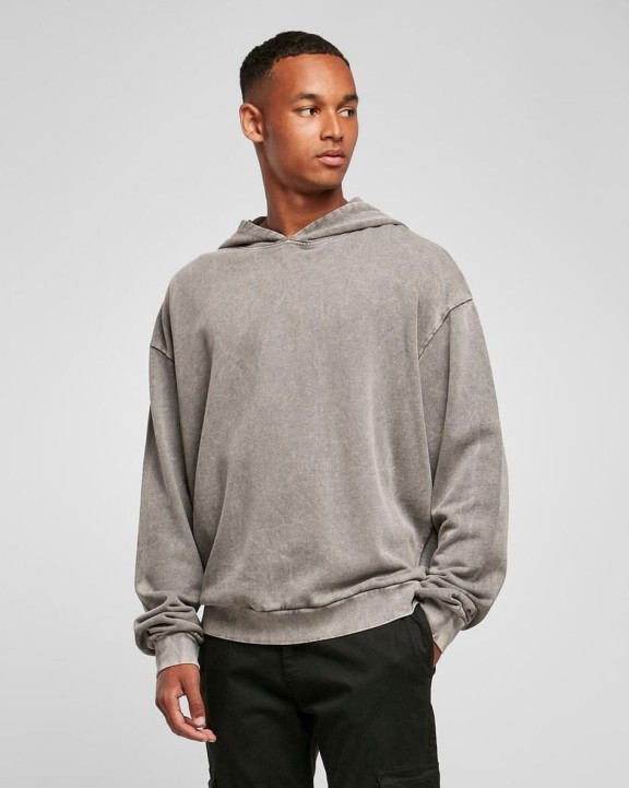 BUILD YOUR BRAND ACID WASHED OVERSIZE HOODY Sweatshirts personalisierbar