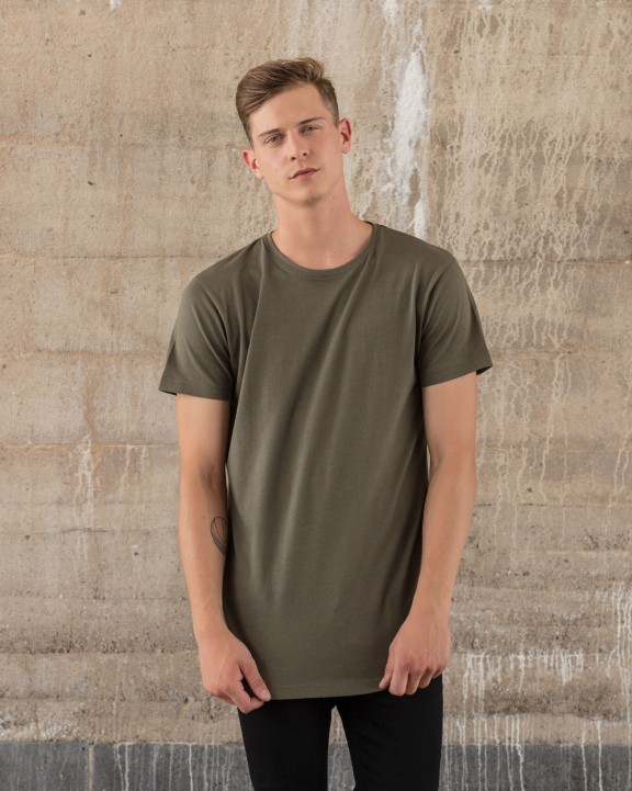 T-Shirts personnalisable BUILD YOUR BRAND SHAPED LONG TEE