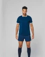 T-shirts PROACT Rugbyshirt met korte mouwen uniseks voor bedrukking &amp; borduring