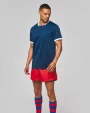 T-shirts PROACT Rugbyshirt met korte mouwen uniseks voor bedrukking &amp; borduring