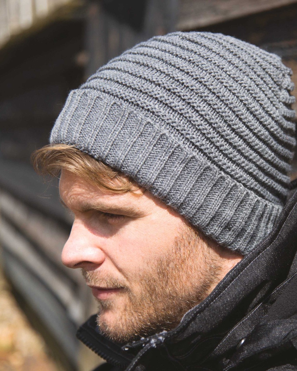 Mutsen RESULT Braided knit hat voor bedrukking &amp; borduring