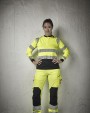 JOBMAN 2271 Damen Bundhose Star Hi-Vis Hosen personalisierbar