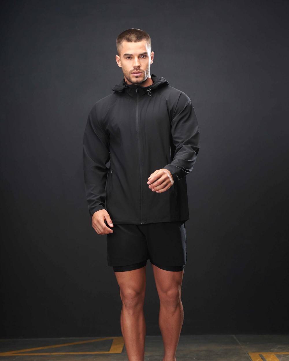 Sweat-shirts personnalisable TOMBO TECHNICAL ZIP THOUGH HOODIE