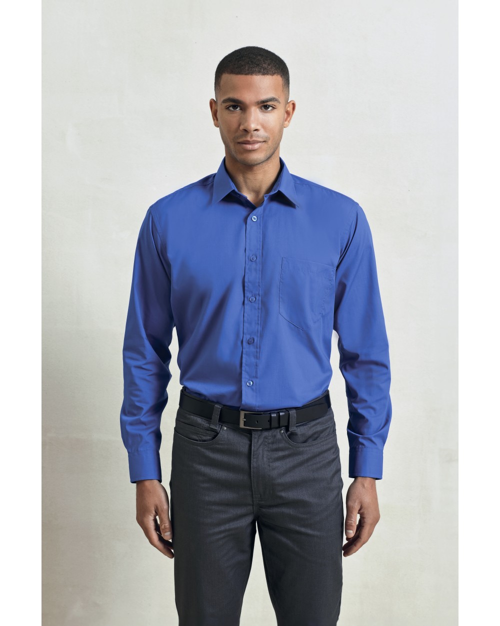 PREMIER Chemise Popeline Manches Longues Hemden personalisierbar