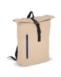 Tassen & Zakken 4DO PU-gecoat R-PET 600D rolltop rugzak 20L voor bedrukking &amp; borduring