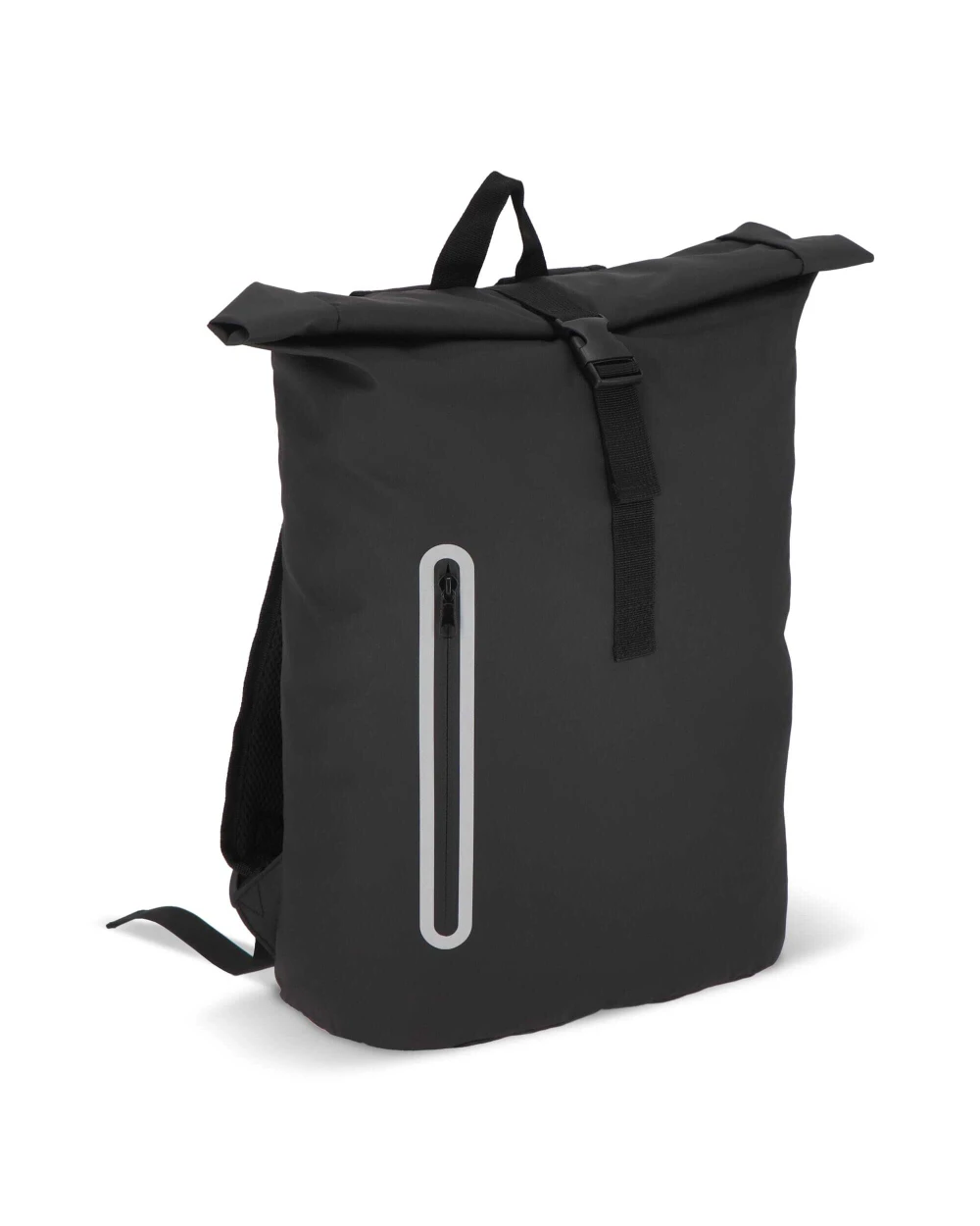 4DO PU-beschichteter R-PET 600D Rolltop-Rucksack 20L Taschen personalisierbar