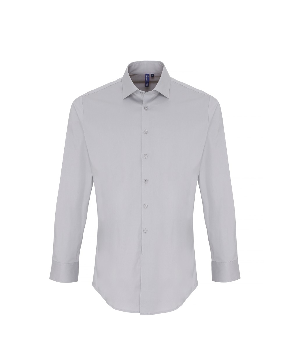 Chemises personnalisable PREMIER Mens Stretch Fit Poplin Long Sleeve Cotton Shirt