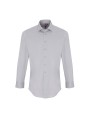 Chemises personnalisable PREMIER Mens Stretch Fit Poplin Long Sleeve Cotton Shirt