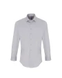 Chemises personnalisable PREMIER Mens Stretch Fit Poplin Long Sleeve Cotton Shirt