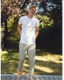 Broeken NEUTRAL SWEATPANTS WITH CUFF AND ZIP POCKET voor bedrukking &amp; borduring