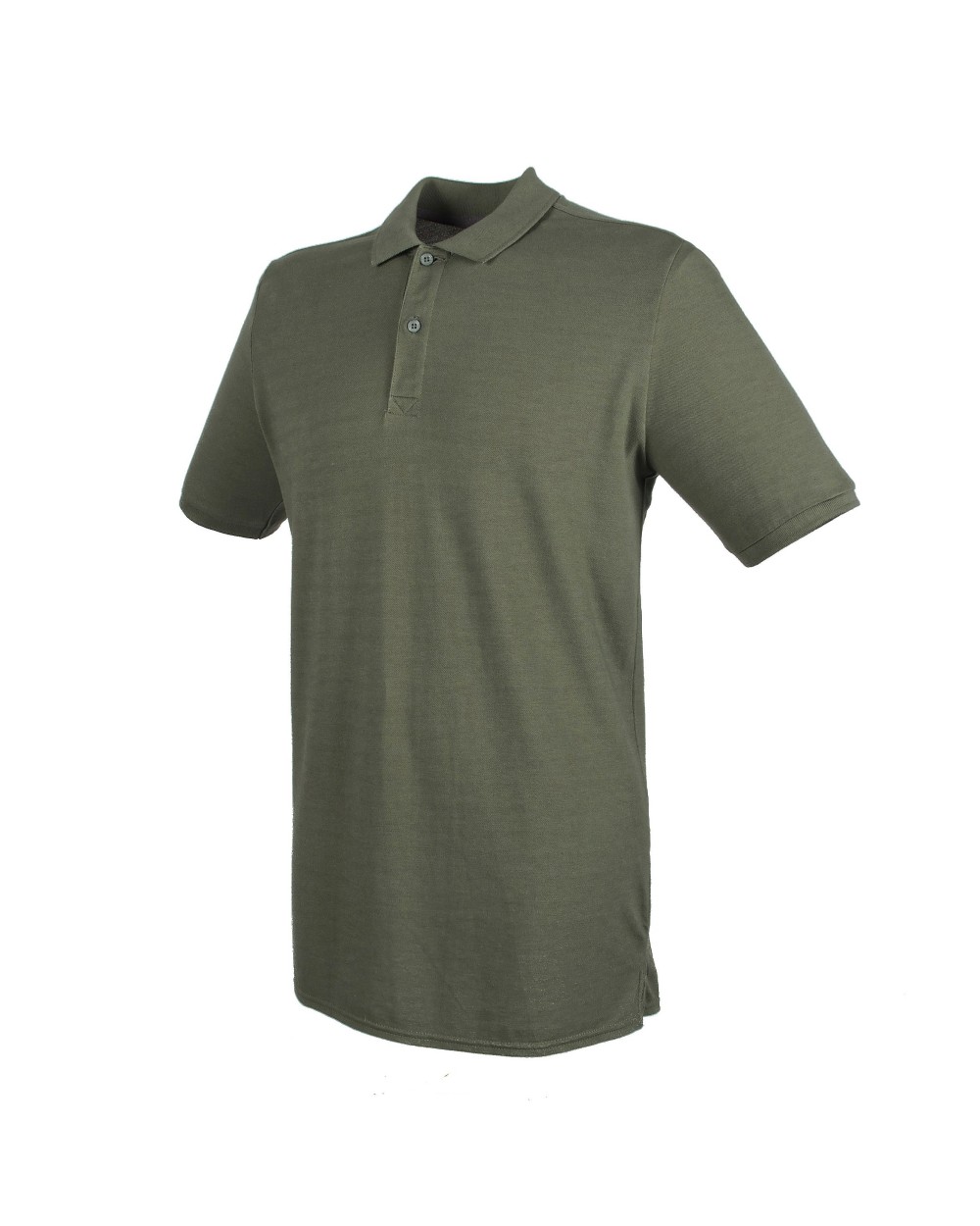 HENBURY Modern Fit Cotton Microfine-Piqué Polo Shirt Poloshirts personalisierbar