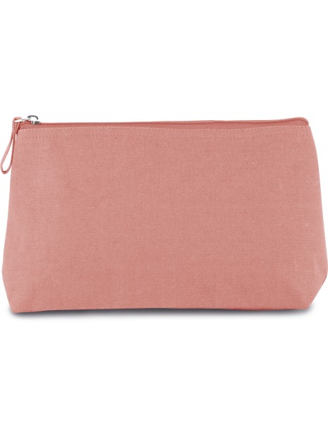 KIMOOD Trousse de toilette en coton /api/colors/bb5bfcf0-9de6-4b64-bdde-2b4d9c51d52e personnalisable