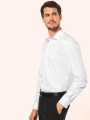 Chemises à personnaliser KARIBAN Chemise twill manches longues homme 