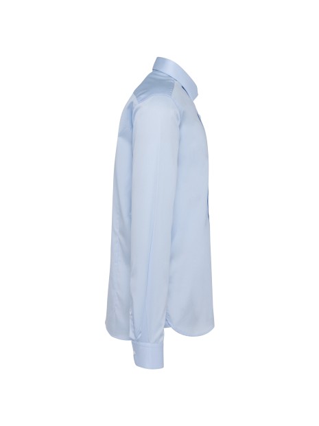 KARIBAN Chemise twill manches longues homme /api/colors/bc03c1b2-f010-4d35-8299-fc831f089711 personnalisable