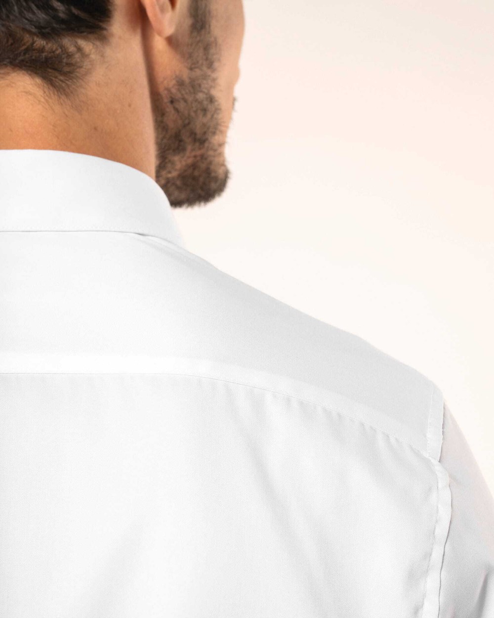 Hemden KARIBAN Herenoverhemd van twill met lange mouwen voor bedrukking &amp; borduring
