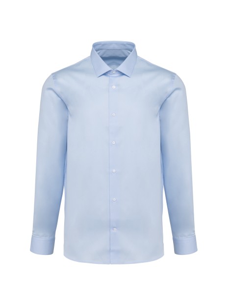 KARIBAN Chemise twill manches longues homme /api/colors/bc03c1b2-f010-4d35-8299-fc831f089711 personnalisable