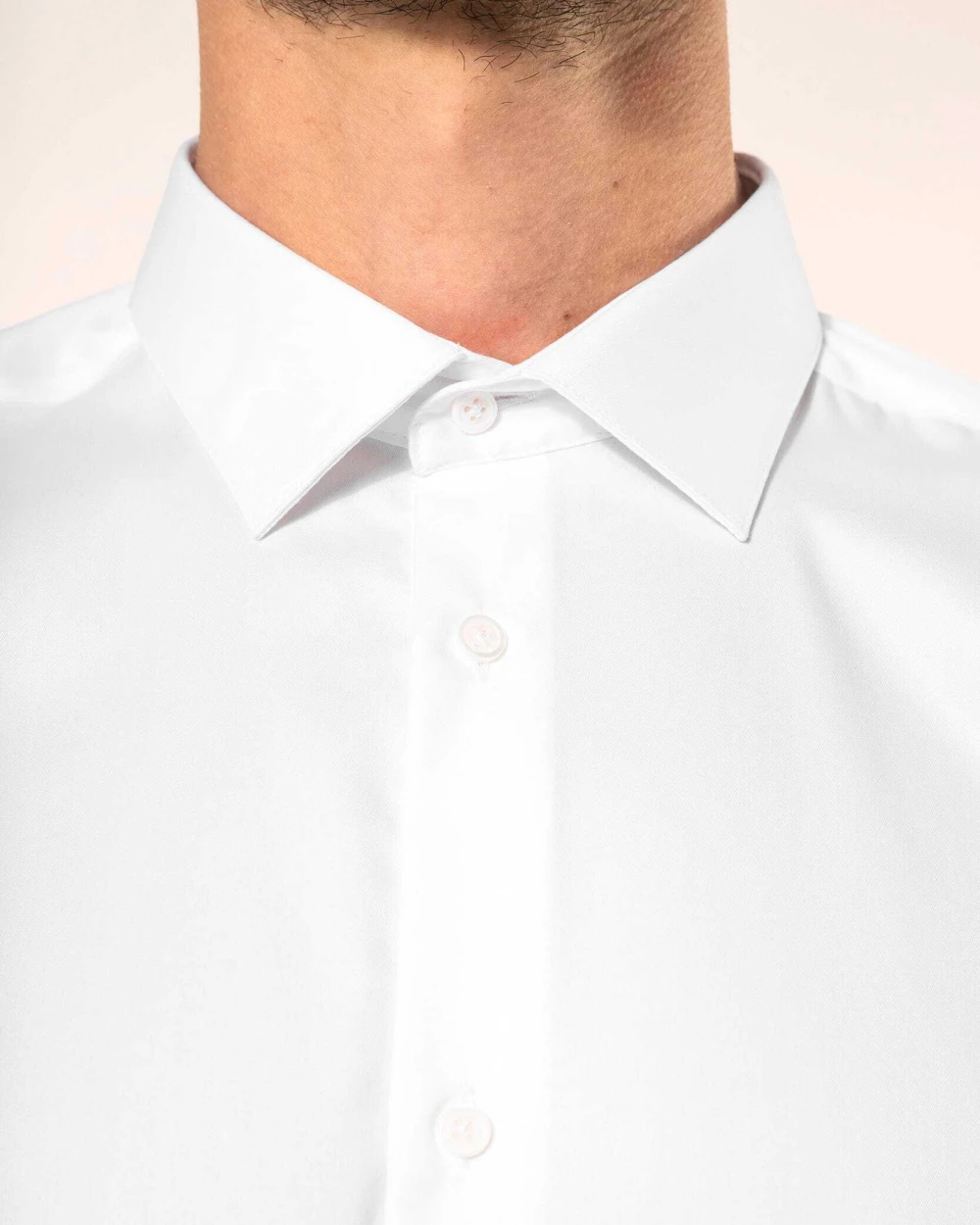 Hemden KARIBAN Herenoverhemd van twill met lange mouwen voor bedrukking &amp; borduring