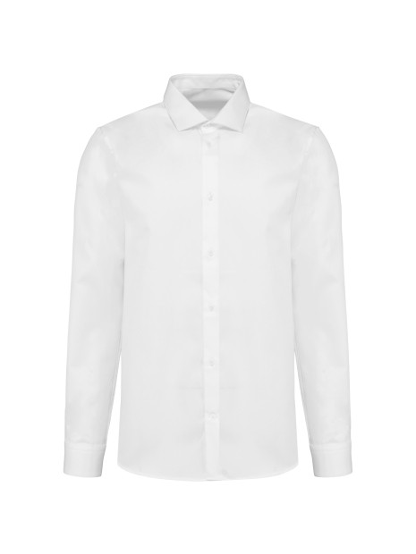 KARIBAN Chemise twill manches longues homme /api/colors/7a92cd2d-10d2-40b4-928b-296bb7487506 personnalisable