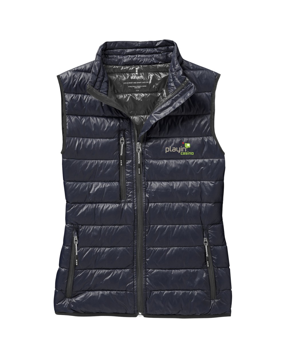 Jassen ELEVATE Fairview lichtgewicht donzen dames bodywarmer voor bedrukking &amp; borduring
