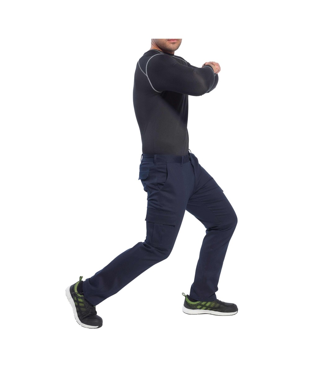 Broeken PORTWEST Stretch slim combat trousers (S231) slim fit voor bedrukking &amp; borduring