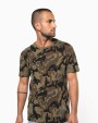 KARIBAN Kurzarm-T-Shirt Camo T-Shirts personalisierbar