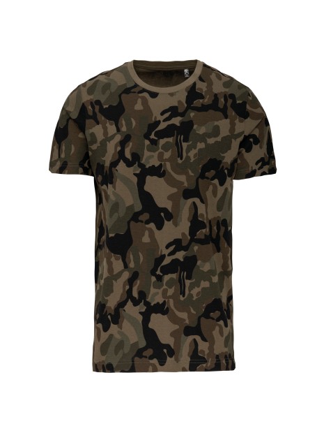 KARIBAN T-shirt camo manches courtes homme /api/colors/dbab0f28-3132-46ed-b8aa-bb769ce15981 personnalisable