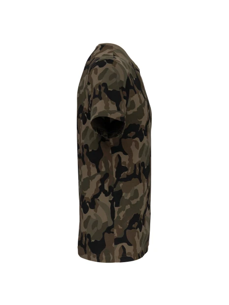 KARIBAN T-shirt camo manches courtes homme /api/colors/dbab0f28-3132-46ed-b8aa-bb769ce15981 personnalisable
