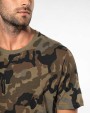 T-Shirts personnalisable KARIBAN T-shirt camo manches courtes homme
