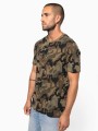 T-Shirts à personnaliser KARIBAN T-shirt camo manches courtes homme 