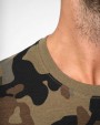 KARIBAN Kurzarm-T-Shirt Camo T-Shirts personalisierbar