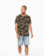 T-Shirts personnalisable Kariban T-shirt camo manches courtes homme