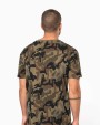 T-shirts KARIBAN T-shirt camo korte mouwen voor bedrukking &amp; borduring