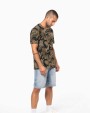 T-shirts KARIBAN T-shirt camo korte mouwen voor bedrukking &amp; borduring