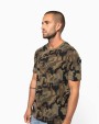T-Shirts personnalisable KARIBAN T-shirt camo manches courtes homme